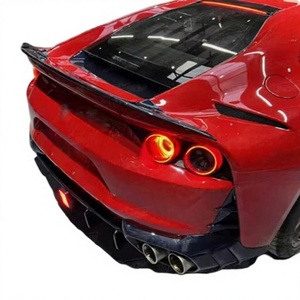 Kit carrosserie de haute qualité adapté à la Ferrari 812 Superfast GTS, garniture de coffre arrière en fibre de carbone véritable 812, 88769900, 812585MR81207K - Product Image 6
