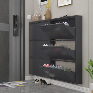 Modern Ultra-Thin 3/4 Layer Steel <b>Shoe</b> <b>Rack</b> Big Storage Space Living Room Furniture Fits Living Room Decor - Product Image 2