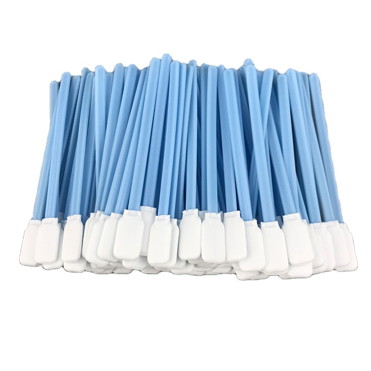 Одноразовые Стерильные сольвентные прямоугольные чистящие тампоны, промышленные полиэфирные тампоны для принтеров