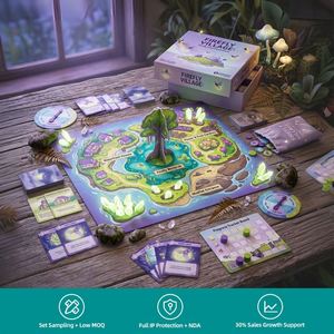 F Ecology Game for STEM Learning Aids CE EN71 Certified Recycled ABS PLA for Botanical Garden Series Rigid Presentation Box - Product Image 1