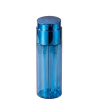 Bouteille en plastique PET à double compartiment personnalisée de 300 ml avec emballage à double pompe pour lotion cosmétique, shampoing, soin de la peau, impression à l'écran