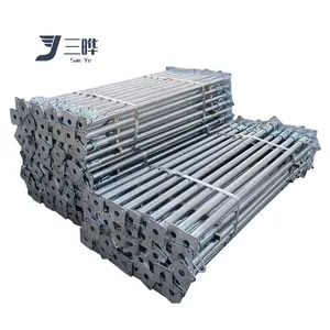 Inşaat için 1.8-3.2m 2.0-3.5m galvanizli ayarlanabilir çelik iskele Metal Shoring Post Prop desteği