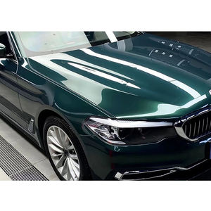 Venta directa de fábrica Super brillante cristal PET TPU fundido Original Gotland verde coche envoltura vinilo 1,52x18M/5x60FT coche pegatinas - Product Image 3
