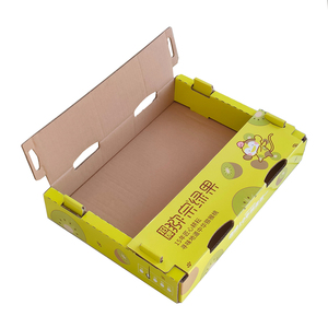 Trung Quốc tùy chỉnh chất lượng cao Kiwi Trái cây bao bì carton hiển thị hộp Snack 5-ply sóng giấy vận chuyển hộp - Product Image 2