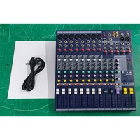 Console de mixage audio karaoké EFX8 8 canaux en métal avec impédance 220V et 4 ohms