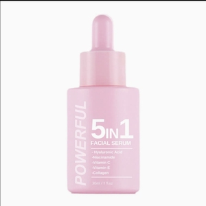 Cosméticos de Belleza, Suero Facial 5 en 1 con Vitamina C y Colágeno, Beneficios Antienvejecimiento, Hidratación Suave, Minimiza los Poros, para Todo Tipo de Piel - Product Image 3