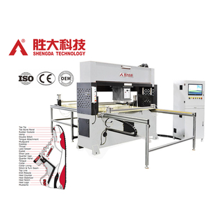 Prensa de Corte Automática SHENGDA de 30 Toneladas con Alimentación Automática, Dispositivo de Corte para Calzado de Goma, Fabricación de Chanclas, Máquina de Corte de Cuero con <span class=keywords><strong>Mesa</strong></span> Deslizante - Product Image 2