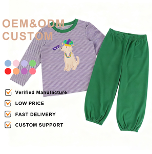 Customized Logo <strong>Mardi</strong> <strong>Gras</strong> Kids Apparel Boys Appliqued t Shirts Factory Wholesale <strong>Mardi</strong> <strong>Gras</strong> Boutique <strong>Outfits</strong> for Kids - Product Image 1