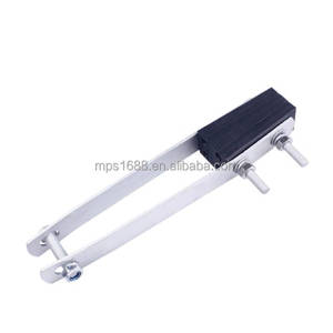 Pince de terminaison de type cale série NES pour conducteurs isolés en suspension - Product Image 2