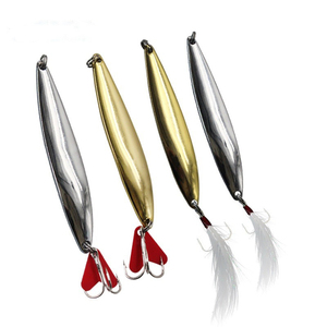 NOUVEAU Leurre Cuillère Rotative à Paillettes 7/10/15/20/30/40g pour la Pêche à la Truite, Leurre Cuillère à Feuille de Saule Flottante - Product Image 2
