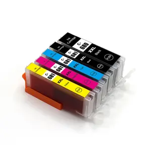 Cartucho de impressora Canon compatível com cores PGI680XXL CLI681XXL Cartucho para jato de tinta Canon