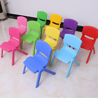 Chaises d'étude empilables populaires pour enfants, chaises en plastique colorées, sécurité, écologiques, durables, chaises pour bébés, salon, chambre à coucher