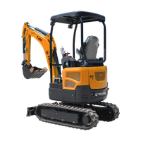 Excavator Mini 2 Ton Crawler Excavator TAIJIN TJ20 |   Mesin Penggali Hidrolik 2000kg dengan Kekuatan Gali Tinggi untuk Konstruksi Bersertifikasi CE