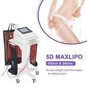 Nuevo Cinturón de Reducción de Grasa 5D Maxlipo Contour Lamp, Láser Lipo de Diodo LED de 650nm 940nm, Terapia de Luz Roja, Máquina Moldeadora Corporal Completa - Product Image 6