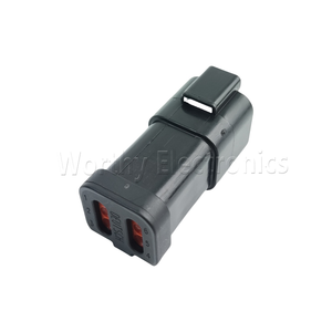 Wgzx ปลั๊กขั้วต่อยานยนต์<span class=keywords><strong>6P</strong></span> 6-POLE ใหม่พร้อม <span class=keywords><strong>DT04</strong></span>-<span class=keywords><strong>6P</strong></span>-E005ปลอกขั้วตัวผู้ - Product Image 3