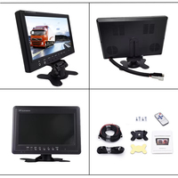 Usine en gros Firecore HX-07 moniteur de voiture Android 7 pouces 4 canaux Chine voiture DVR moniteur CVBS moniteur voiture HD