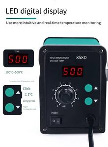 เครื่องทำความร้อนตั้งโต๊ะ Yunqingtech รุ่นมินิ แบบพกพา สำหรับงานบัดกรีและการถ่ายชิปบัตรเครดิต - Product Image 6
