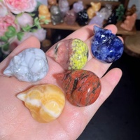 Vente en gros de pierres précieuses de guérison, matériaux mixtes, petites sculptures d'animaux mignons, cristal de grotte artisanal pour la décoration de cadeaux