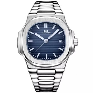 Paulareis Solid Stainless Steel Stainless Steel <b>Back</b> Water Resistant Watch Vintage Luxury Men Wrist Automatic Watch Winder - Product Image 1