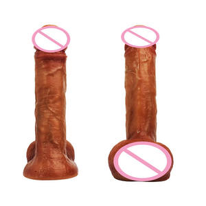 Dildo réaliste XL avec <span class=keywords><strong>ventouse</strong></span> puissante, gland réaliste et testicules surélevés, plug anal réaliste, jouet sexuel anal parfait pour femmes et hommes - Product Image 3