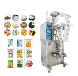 High speed vertical automatic grain snack filling packing machine for peanuts sunflower seeds bag packing