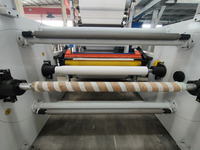 Machine de revêtement thermofusible rotative pour papier autocollant