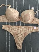 Ensembles soutien-gorge et slip grande taille pour femmes 80 85 90 C D E Lingerie fine sexy en dentelle pour femmes
