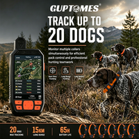 Dispositivo de Rastreo GPS Guptomes Bolrok para Perros de Caza, Red 4G LTE, Comunicación VHF de Largo Alcance, Resistente al Agua IP67