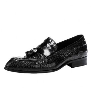 Zapatos de Cuero de Diseño para Hombre 2025, para Oficina, Negocios, Ocio al Aire Libre y Uso Casual, Antideslizantes, Transpirables, que Aumentan la Altura - Product Image 4