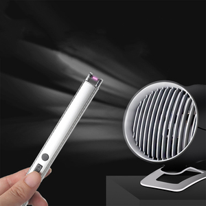 بيع بالجملة مخصص <span class=keywords><strong>USB</strong></span> عديمة اللهب شمعة القوس الكهربائية ولاعة متعددة الوظائف قابلة لإعادة الشحن تصميم حديث استخدام السجائر - Product Image 4