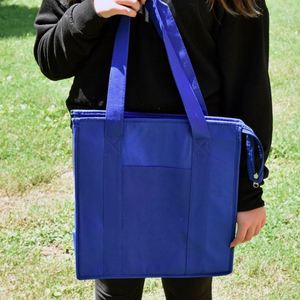 Wholesale Cheap Bulk PP Non Woven Geometric Pattern Food-Grade Supermarket Grocery Reusable Shopping <b>Bags</b> Customized - Product Image 4