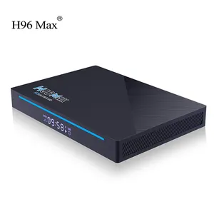 High quality IR remote tv box support 8k with double USB STB RK3566 quad core AV1 android set top box