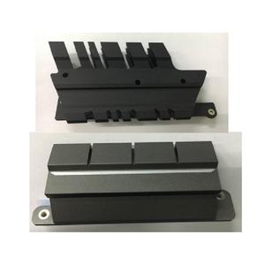 Disipador de calor de aleación de aluminio cuadrado de alta calidad ODM/diseñado por el cliente Serie 6000 anodizado perfil personalizado soldadura corte doblado - Product Image 2