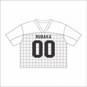 Camiseta de fútbol americano retro personalizada, malla de poliéster transpirable, ropa de calle de gran tamaño, camiseta de fútbol recortada de talla grande - Product Image 1