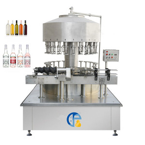 Haute qualité SUS304 12 18 24 <span class=keywords><strong>remplissage</strong></span> en acier inoxydable rotatif pression négative verre vin liqueur whisky Machines de <span class=keywords><strong>remplissage</strong></span> - Product Image 5