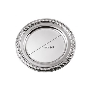 Vassoio Decorativo da 22,5 cm con Bordo per Casa o Ufficio - Product Image 2
