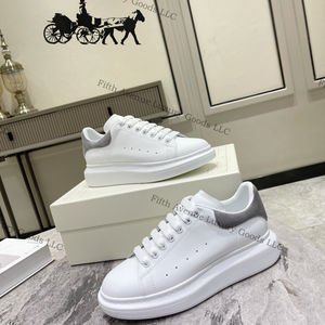 Nouveauté exclusive, chaussures de marche décontractées en cuir véritable de vachette à semelle épaisse, mode homme et femme, semelle intercalaire en latex, PU - Product Image 1