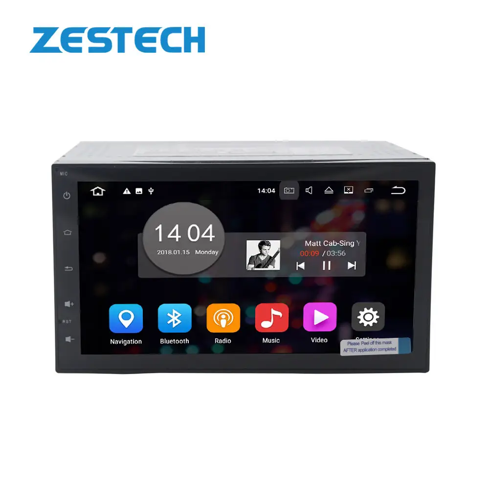 Radio con gps para coche, reproductor con pantalla táctil, cuatro núcleos, 2 din, android 10, universal, estéreo, vídeo, BT, dvd, para toyota/nissan/Hyundai
