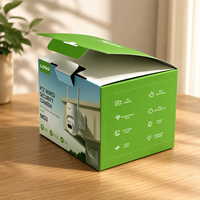 Boîte d'emballage personnalisée pour caméra de sécurité PTZ, boîte à rabat en carton ondulé pour l'emballage de caméra CCTV