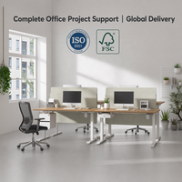 Bureau debout intelligent à réglage de hauteur, avec mémoire de position et anti-collision