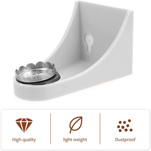 Support mural adhésif en plastique pour <span class=keywords><strong>savon</strong></span> et éponge, avec ventouse, pour salle de bain - Product Image 2