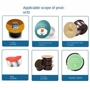 Customizable Plastic Aluminum Foil Film Beverage Cartons Bags Sealing Machine with Engine Automatic for <b>Yogurt</b> and Water Cups - Product Image 2