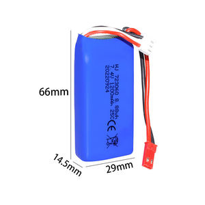 Fabrika Çıkışlı 7.4V 1200mAh Şarj Edilebilir LiPo Pil Paketi RC Uçak ve Çocuklar İçin Uçan Helikopter Oyuncakları - Product Image 2