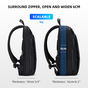 FENRUIEN Nouveaux sacs tendance Sac à dos léger coréen <span class=keywords><strong>Pochette</strong></span> Homme Sac pour ordinateur portable <span class=keywords><strong>15</strong></span>,<span class=keywords><strong>6</strong></span> pouces Bureau Mochilas De Laptop Imperméable - Product Image 4