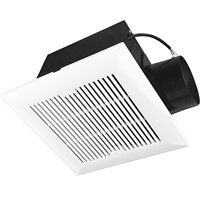 Ventilateur axial à haut débit d'air DCFAIR HVAC, double roulement à billes, AC 110V, ventilateur d'extraction monté au plafond pour cuisine et salle de bain