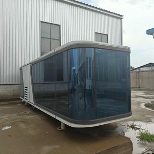 Capsule spatiale préfabriquée de qualité industrielle-résistante aux intempéries pour les sites miniers/de camping Pod spatial préfabriqué compact - Product Image 5