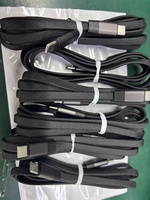 Cable de Carga Rápida Magnético Plegable de 240W con Soporte para Teléfono, Cable USB-C Trenzado de 90° Multiángulo y Duradero para Tablets, Computadoras e Impresoras