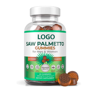 Doğal testere <span class=keywords><strong>Palmetto</strong></span> özü 10000mcg biyotin takviyesi hapları kapsül saç dökülmesi Regrowth şampuan erkekler için vitamin sakızlı şeker - Product Image 1