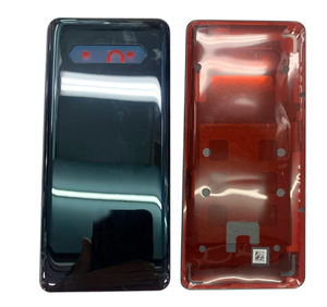 Xiaomi squalo nero 4 coperchio posteriore del pannello della porta posteriore Logo nero alloggiamento per telefoni cellulari - Product Image 1