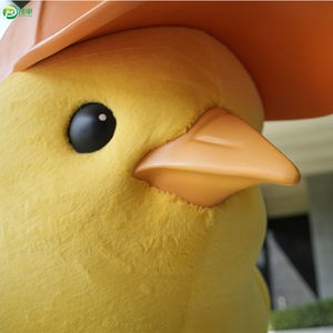 Sculpture de décorations extérieures d'animaux en peluche à grande échelle en fibre de verre en résine personnalisée en usine - Product Image 5